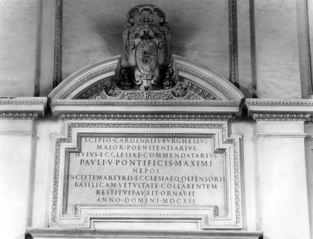 lapide - ambito romano (sec. XVII)